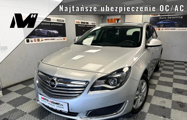 Opel Insignia cena 34999 przebieg: 138781, rok produkcji 2014 z Chorzele małe 781